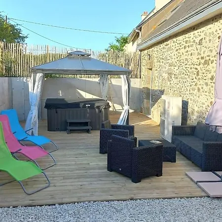 Superbe Gite Bord De Mer Avec Jacuzzi 6 Personnes Hillion Exterior photo